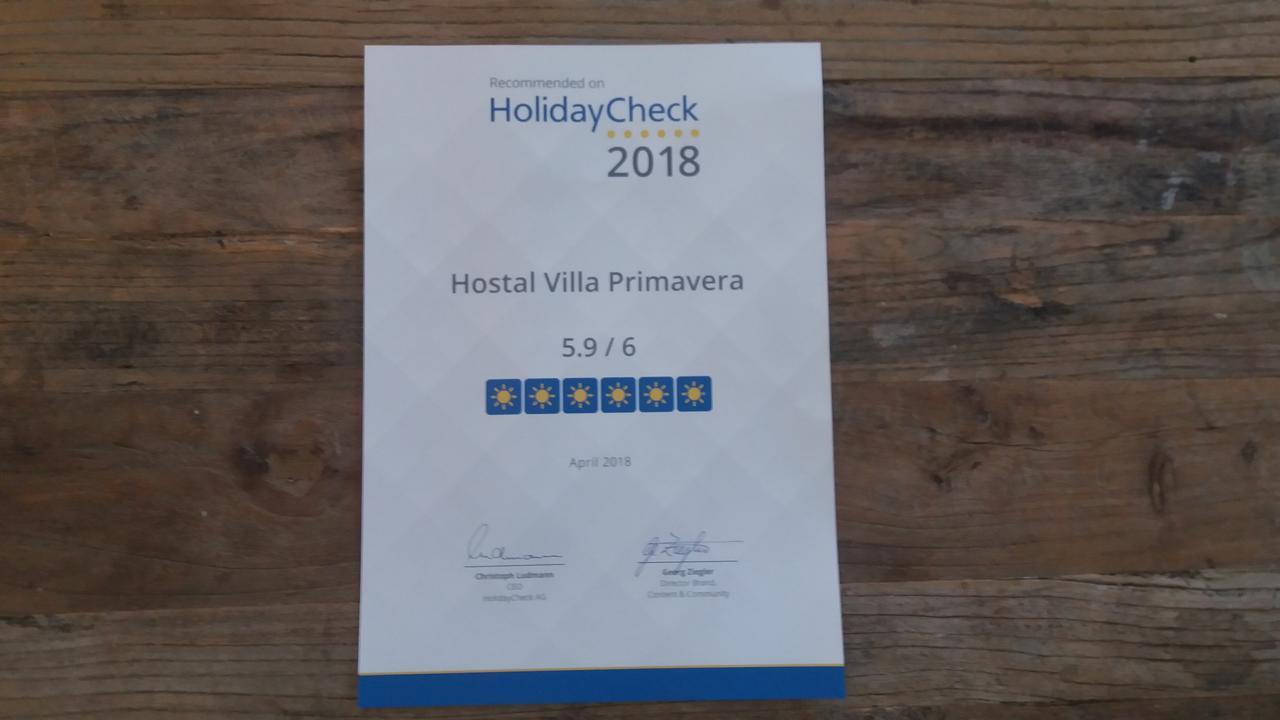 Hostal Villa Primavera Пуэтро де Соллер Экстерьер фото